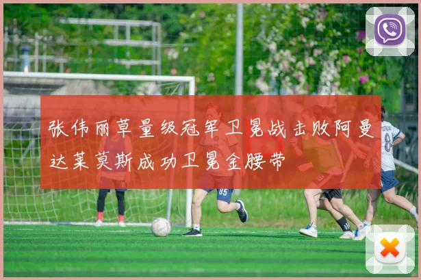 张伟丽草量级冠军卫冕战击败阿曼达莱莫斯成功卫冕金腰带