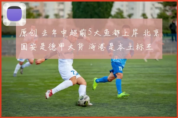 原创 去年中超前5大鱼都上岸 北京国安是德甲大货 海港是本土标王