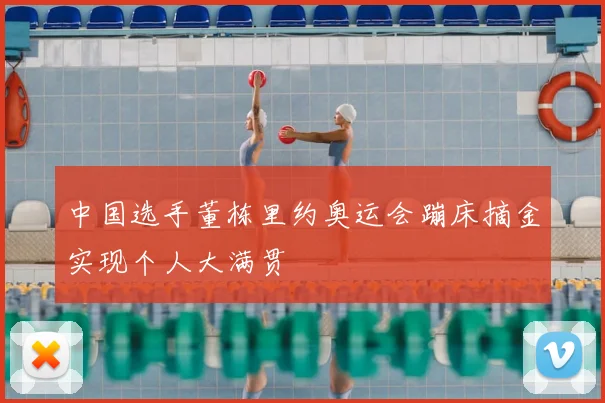 中国选手董栋里约奥运会蹦床摘金实现个人大满贯